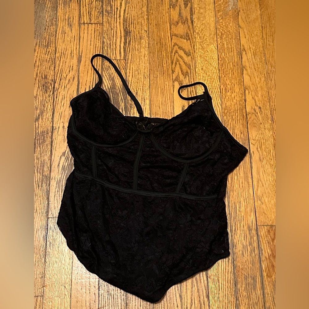Rue21 Black Lace Bodysuit
